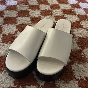 Princess Polly White Platforms